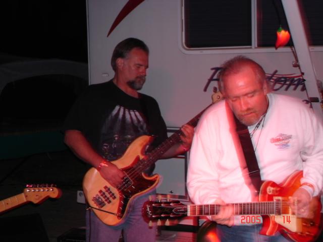 Pictures from The Wanee Music Festival. Big Dave on Bass, and Lefty =)
